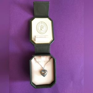 Juicy Couture heart necklace
